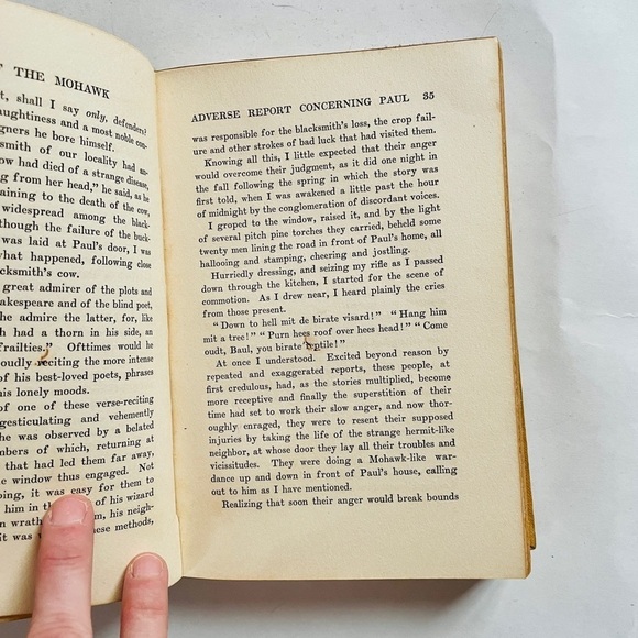 Vintage Hardcover Book Maid of the Mohawk Frederick A. Ray 1906 - Picture 10 of 11